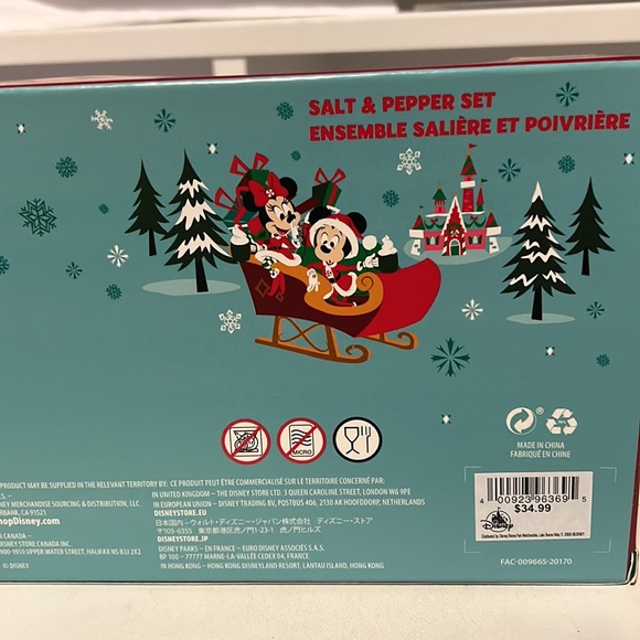 Disney Salt and Pepper Christmas Set - Picture 3 of 4